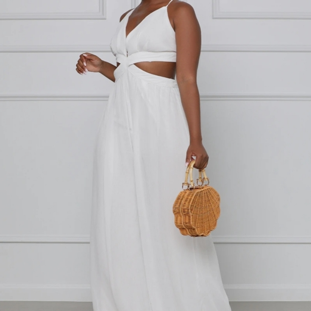 Grown and Sexy Wide Legged Jump Suit